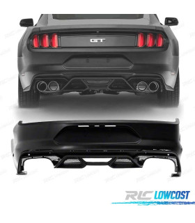 PARE-CHOCS ARRIÈRE FORD MUSTANG LOOK GT500 15-17 NOIR