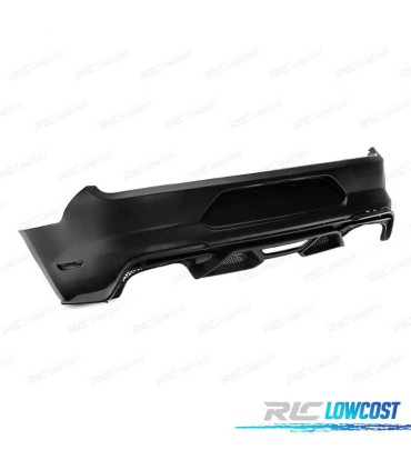 PARE-CHOCS ARRIÈRE FORD MUSTANG LOOK GT500 15-17 NOIR