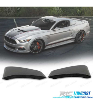 ENTRÉES D´AIR LATÉRALES FORD MUSTANG 15-23 LOOK GT NOIR