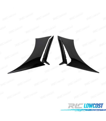 ENTRÉES D´AIR LATÉRALES FORD MUSTANG LOOK GT350 15-23 NOIR