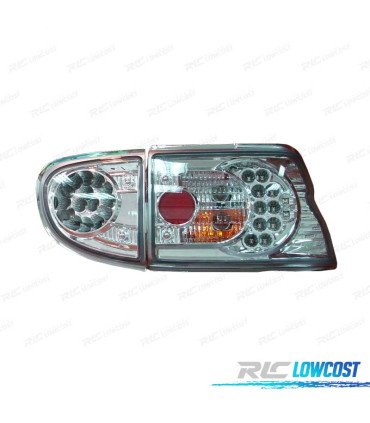 FEUX ARRIÈRE FORD ESCORT 95- LED FOND CHROME