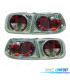 FEUX ARRIÈRE HONDA CIVIC 4P 92-95 LOOK LEXUS FOND CHROME