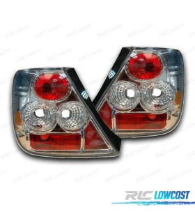 FEUX ARRIÈRE HONDA CIVIC 3P 00- LOOK LEXUS CHROMÉ