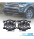 PHARES ANTIBROULLARD RANGE ROVER SPORT 05-12 CHROMÉ