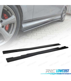 RAJOUTS DES BAS DE CAISSE MERCEDES W 204 AMG LINE PRE-FACELIFT  NOIR