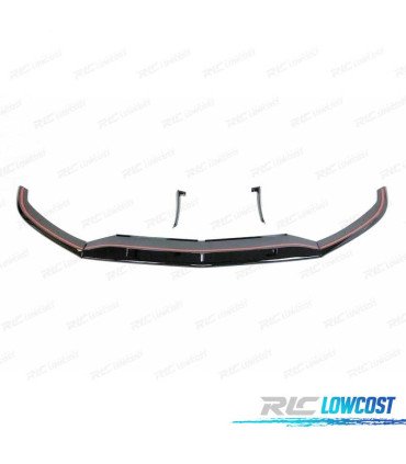 SPOILER LAME DE PARE-CHOCS AVANT MERCEDES W205 SW 14-18 LOOK AMG C63