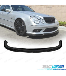 SPOILER LAME PARE-CHOCS MERCEDES W211 AMG E55 02-06 CARBONE