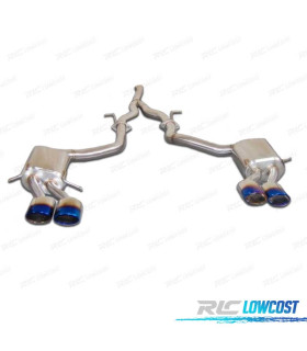 LIGNE D'ÉCHAPPEMENT MERCEDES W204 C200 DOUBLE