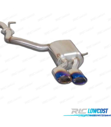 LIGNE D'ÉCHAPPEMENT MERCEDES W204 C200 DOUBLE