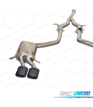 LIGNE D'ÉCHAPPEMENT MERCEDES W204 C200 07-13 NOIR