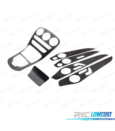 DÉCORATION DE TABLEAU DE BORD POUR MERCEDES W205 COUPÉ 14-18 CARBONE