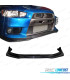 SPOILER LAME PARE-CHOCS AVANT MITSUBISHI EVO X 08-11 CARBONE