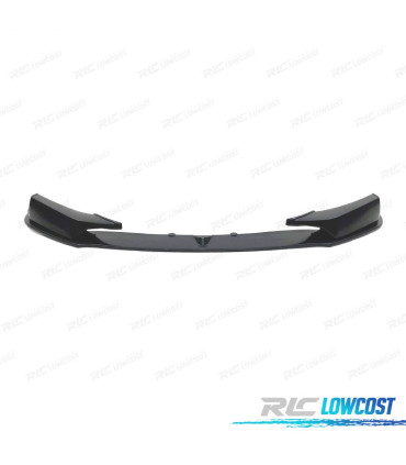 SPOILER LIP FRONTAL BMW F20 F21 11-15 LOOK M PERFORMANCE NOIR MATE