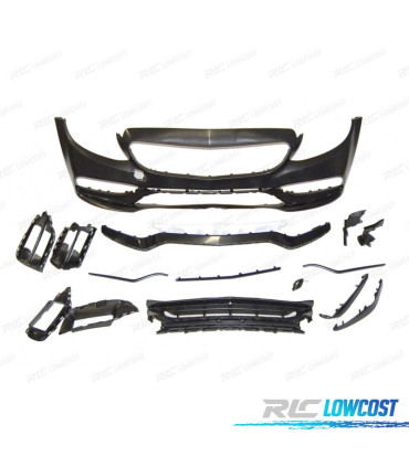 PARE-CHOCS AVANT MERCEDES W205 18-21 LOOK AMG C63