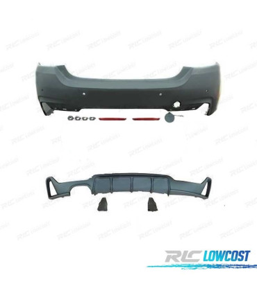 PARE-CHOCS ARRIÈRE BMW F36 LOOK MPERFORMANCE PDC