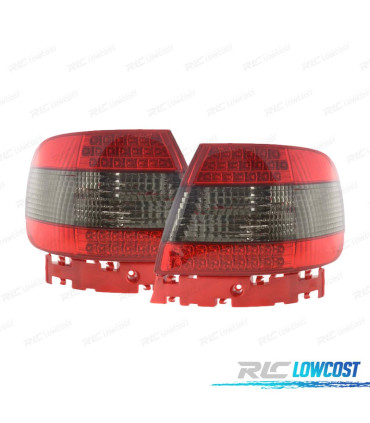 FEUX ARRIÈRE AUDI A4 B5 LED ROUGE FUMÉ