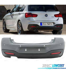 PARE CHOCS ARRIÈRE BMW F20 F21 LCI 15-19 LOOK M PDC SORTIE DOUBLE GAUCHE