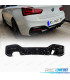 DIFFUSEUR BMW F20 LCI 15-19 LOOK COMPETITION NOIR BRILLANT