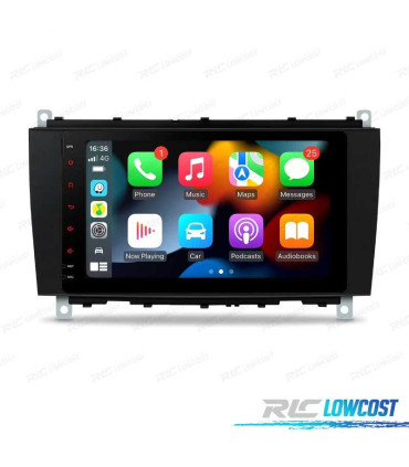 AUTORADIO GPS ANDROID 12 POUR MERCEDES W639 03-06 W203 00-04 W168 98-02 W209 98-05 W463 98-06