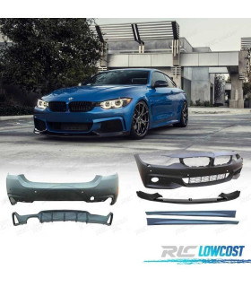KIT CARROSSERIE BMW F36 GRAN COUPE LOOK M PERFORMANCE PDC SRA