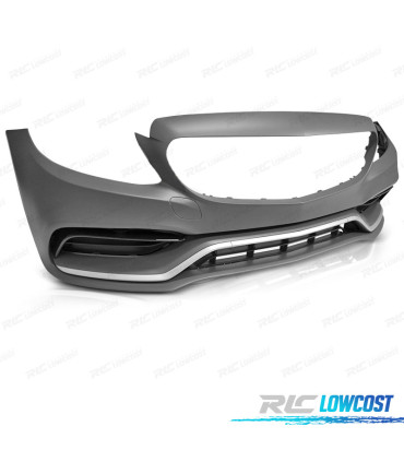 PARE-CHOCS AVANT MERCEDES CLASSE C W205 19- LOOK AMG C63