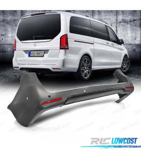 PARE-CHOCS ARRIERE MERCEDES VITO W447 14-19 LOOK AMG PDC