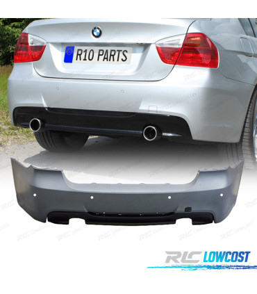 PARE CHOCS ARRIERE BMW E90 04-07 LOOK M PDC