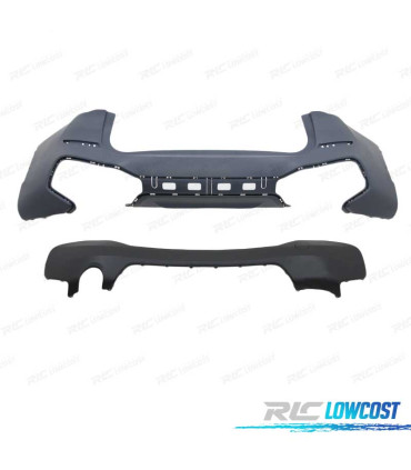 PARE CHOCS ARRIERE BMW X1 F48 15-19 LOOK M