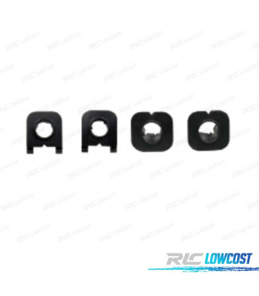 KIT 4 SUPPORTS PDC BMW E60 E61 04- LOOKM TECH PARKTRONIC