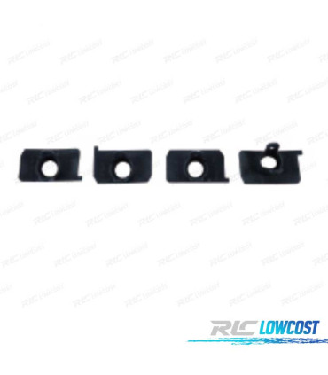 KIT 4 SUPPORTS PDC BMW E81 E87 04-11 LOOK M ARRIERE