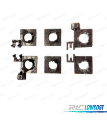 KIT 6 SUPPORTS PDC BMW G30 G31 16- LOOK M ARRIERE