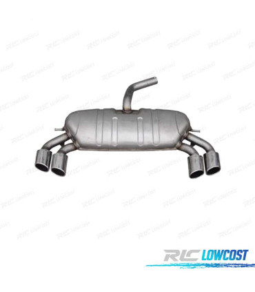 SILENCIEUX D'ECHAPPEMENT AUDI A3 HATCHBACK 13-20 LOOK S3