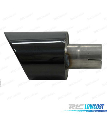 EMBOUTS D'ECHAPPEMENTS AUDI A4 16-19 LOOK RS4 NOIR