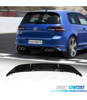 DIFFUSEUR ARRIÈRE VOLKSWAGEN VW GOLF 7 12-17 LOOK R LINE