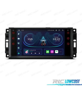 AUTORADIO GPS ANDROID 10 POUR DODGE JEEP CHRYSLER 07-11