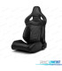 SIÈGE BAQUET SPORT UNIVERSEL CUIR NOIR STYLE SPORTSTER
