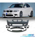 PARE-CHOCS AVANT BMW E81 E87 E82 E88 LOOK 1M SRA + SPOILER AVANT