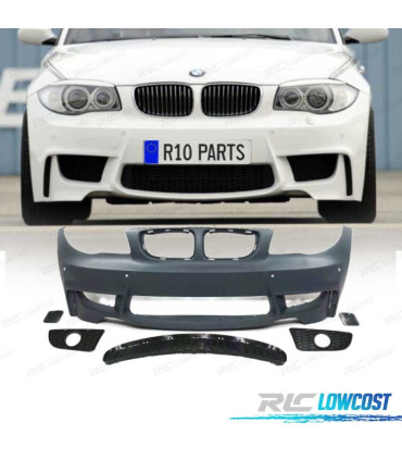 PARE CHOCS AVANT BMW E81 E87 E82 E88 06-10 LOOK 1M