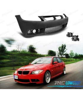 PARE CHOCS FRONTAL BMW E90 E91 05-08 LOOK M3 + ANTIBROUILLARD