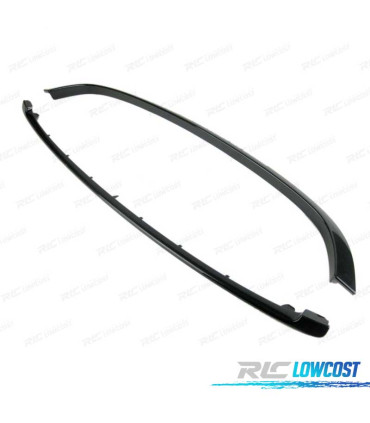 CONTOURS PHARES CALANDRE MINI R56 R57 R58 06-13 JCW LOOK NOIR BRILLANT