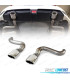 EMBOUTS D'ÉCHAPPEMENTS HONDA CIVIC 16-20 LOOK TYPE R