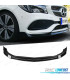 SPOILER LAME DE PARE-CHOCS AVANT MERCEDES CLA W117 AMG 14-18 NOIR BRILLANT