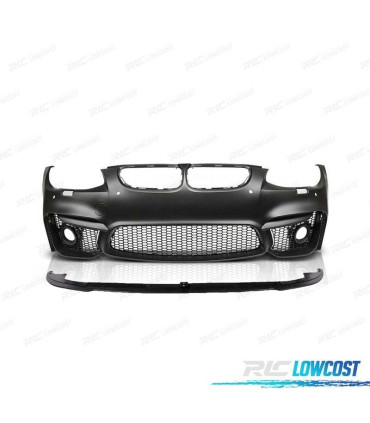 PARE CHOCS FRONTAL BMW E92 E93 LCI 10-14 LOOK M4 PDC + SPOILER LIP