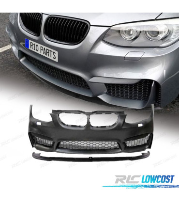 PARE CHOCS AVANT BMW E92 LCI 10-14 LOOK M4 + SPOILER LIP