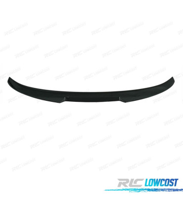 AILERON BECQUET LAME COFFRE BMW F10 10-17 LOOK M4 NOIR BRILLANT