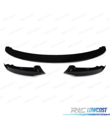 SPOILER LAME DE PARE-CHOCS AVANT BMW E90 E91 E92 E93 LOOK M3 NOIR MAT
