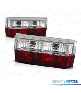 FEUX ARRIÈRE VOLKSWAGEN VW GOLF 1 78-93 ROUGE CHROMÉ