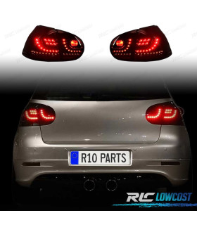 FEUX ARRIÈRE LED VOLKSWAGEN VW GOLF 5 03-08 FUMÉ FULL LED