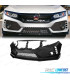PARE CHOCS AVANT HONDA CIVIC 16- LOOK TYPE R