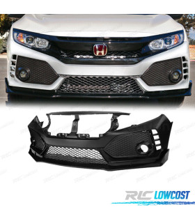 PARE CHOCS AVANT HONDA CIVIC 16- LOOK TYPE R